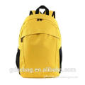 Yellow Polyester Causal Backpacks with Professional Design for Wholesale
